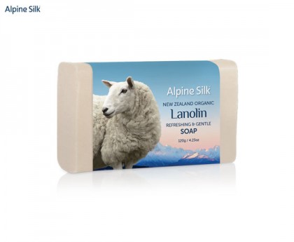 Alpine Silk 艾贝斯 绵羊油香皂 120克